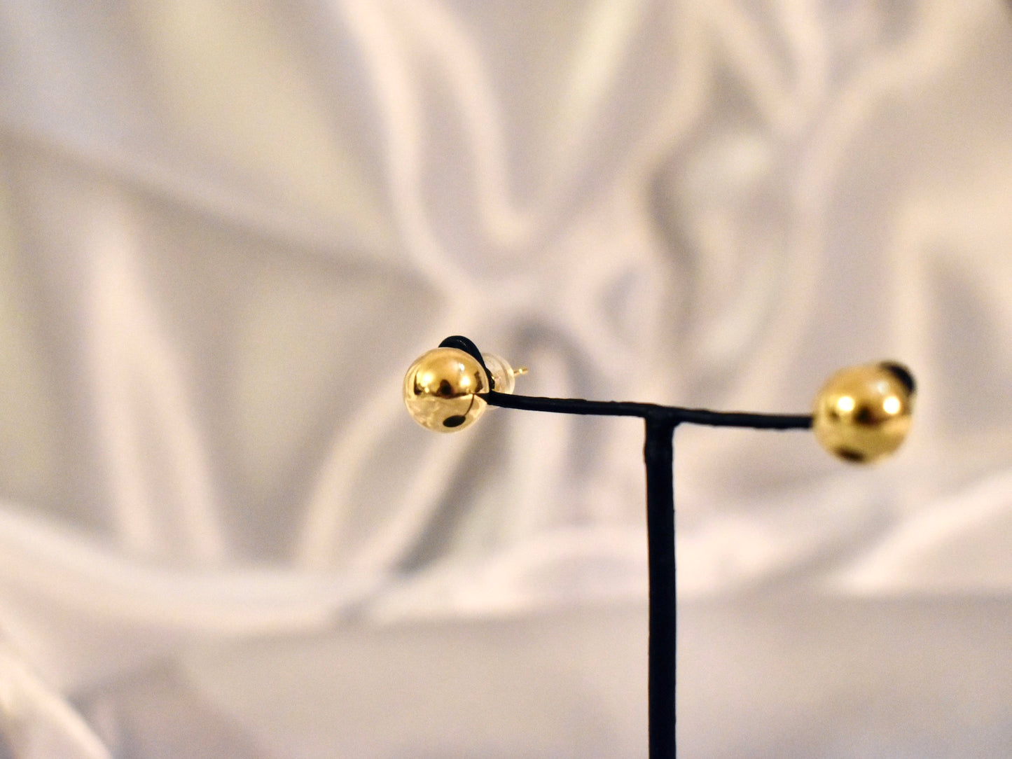 8mm Ball Earrings (Pair)