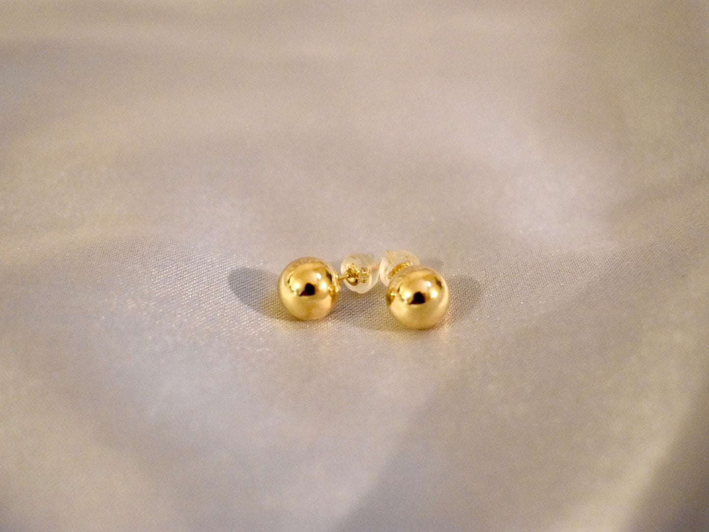 8mm Ball Earrings (Pair)