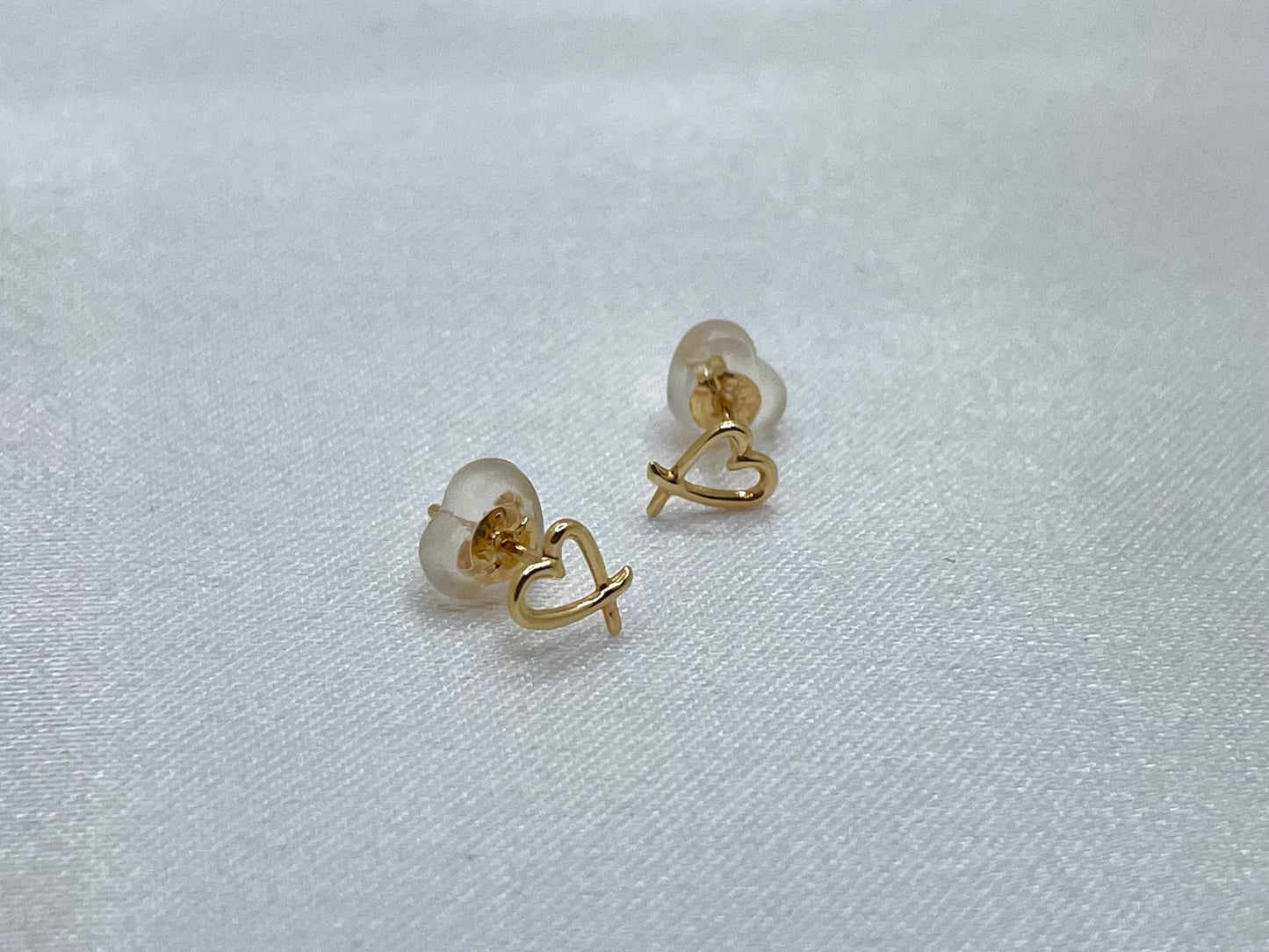 Little Heart Earrings (Pair)