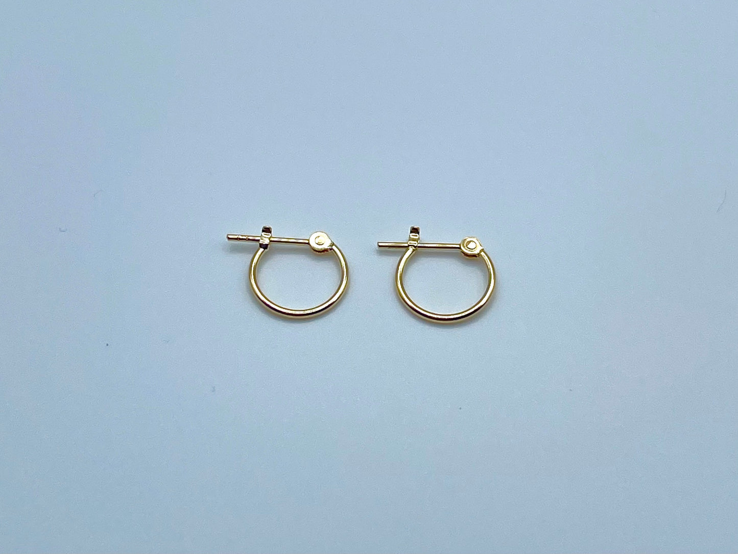 Mini (1x10) Hoop Earrings (Pair)