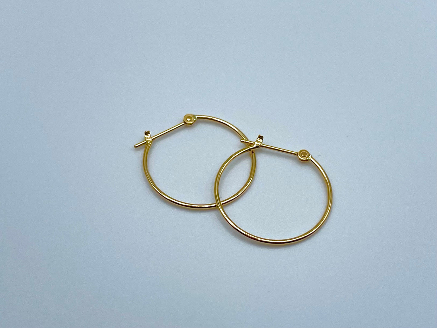 Medium (1x15) Hoop Earrings (Pair)