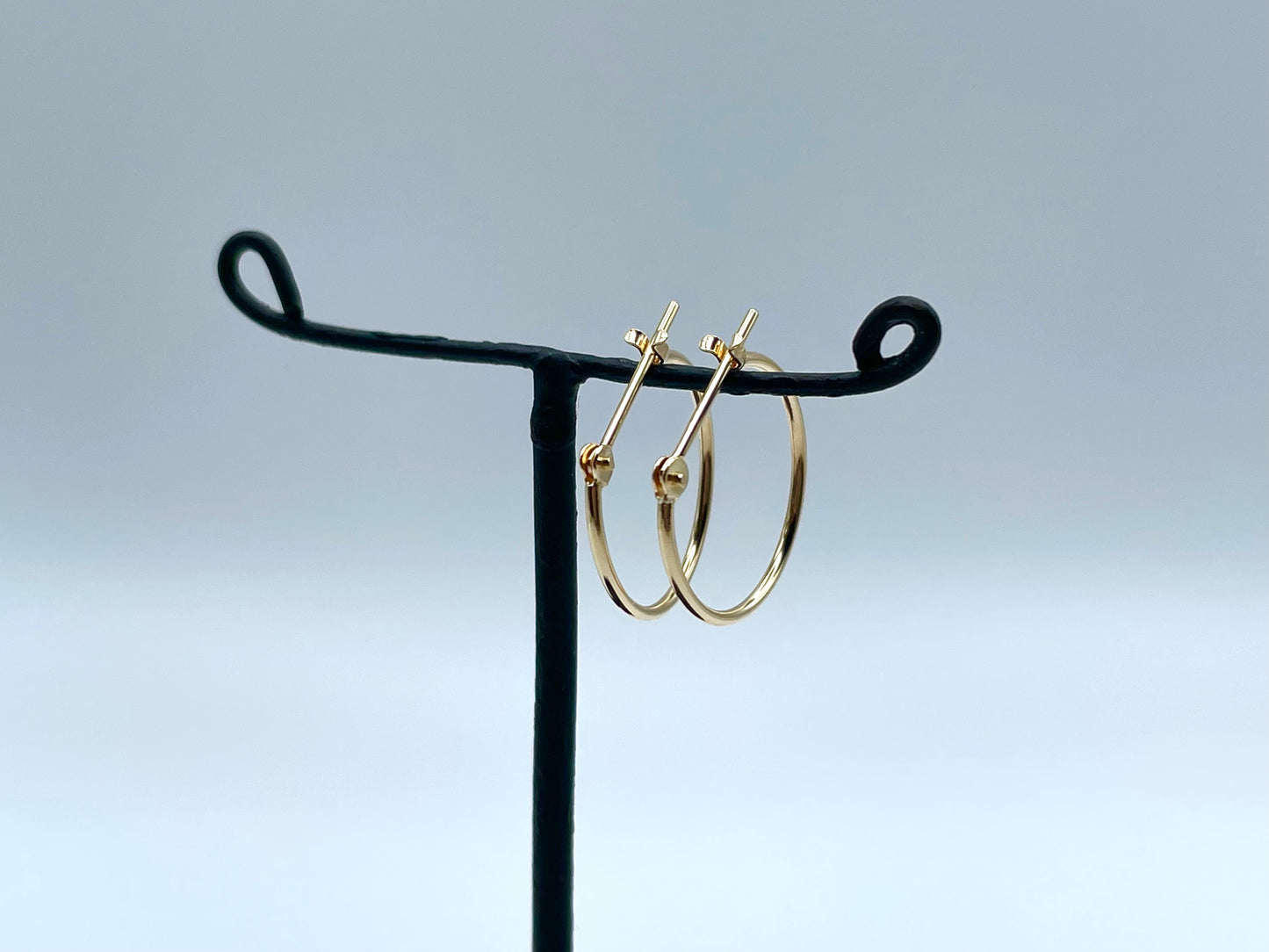 Medium (1x15) Hoop Earrings (Pair)